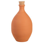 Rivanto® Olla Größe L - das natürliche Bewässerungssystem, Tongefäß für Blumentöpfe und Pflanztöpfe, Ø 18 x H32cm, 4000 ml L