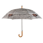 Rivanto® Regenschirm Kuckuck! Hund & Katze, L 120 x B 120 x H 95 cm 
