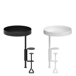 Rivanto® Runde Fensterbankhalterung S, Fensterbankklemme, sortiert, L 14 x B 14 x H 20,9 cm S