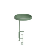 Rivanto® Runde Fensterbankhalterung Grün M, Fensterbankklemme, L 18 x B 18 x H 24,6 cm M