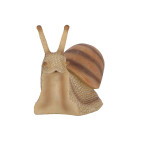 Rivanto® Schnecke L Gartendekoration aus Polyresin 17,8 x 7,9 x 12,4 cm 