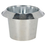 Rivanto® Schneckenschutzring Metall Wetterfest 23,7 x 23,7 x 15,8 cm 