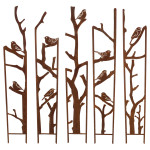 Rivanto® Spalier 5-teilig Trennwand Motiv wählbar 