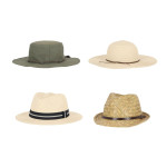 Rivanto® Strohhut, vielseitig einsetzbar, wahl aus 7 verschiedenen Motiven 