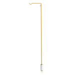Rivanto® Tischhaken gold 22,2 x 3,6 x 112,2 cm Stahl, Gold 