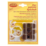 Städter Ausstechform "Der patente Spitzbub" mit Auswerfer, glatt, aus Kunststoff 4 cm 