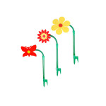 Steuber 2er Set Funflower - die lustige Gartendusche, Wasserspiele zur Gartenbewässerung 