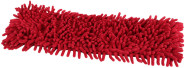 Steuber Ersatzbezug für Microfaser Chenille Wischmop Bodenwischer, rot rot