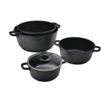 Steuber Kochtöpfe Antihaft Schmortöpfe für alle Herdarten 