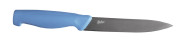 Steuber Allzweckmesser 23 cm mit scharfer Klinge, für Obst, Gemüse, Fleisch, Fisch, Allrounder Küchenmesser, blau Allzweckmesser
