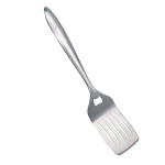 Steuber Premium Line Edelstahl Langer Grillwender 45 cm, Fläche 9 cm, präziser Grillwender, Fleisch Wender, zum Wenden von Lebensmitteln Langer Pfannenwender