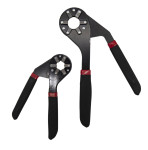 Steuber Zangenschraubenschlüssel Set, 12-20mm, 7-14mm Schlüssel, Stahlschlüssel mit ergonomischem Griff 