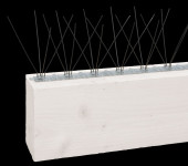 Taubenabwehr transparent, 2er Set mit ca 1 m, aus ASA 