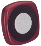 Telefonhalter Magnethalter abgerundet, selbstklebend, rot 