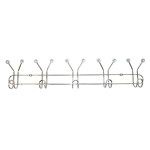 TOP STAR - Garderobenleiste verchromt 5 Haken, Breite 45,5 cm 