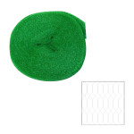 XCLOU GARDEN Vogelschutznetz, Vogelnetz, grün, Masche 8 x 8 mm 