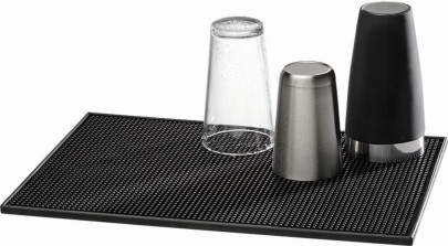 APS Bar-Matte, Kunststoff MS, schwarz, 45 x 31 cm, H: 1 cm 