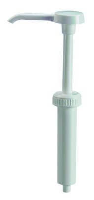 APS Kunststoff-Dosierspender ca. Durchmesser 2,5 cm, Höhe 25 cm Kunststoff, weiß Hubvolumen 30 ml mit 30-cm Steigrohr 