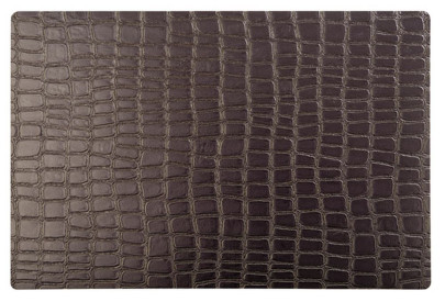 APS Tischset in braun CROCO aus Kunststoff, 45 x 30 cm 