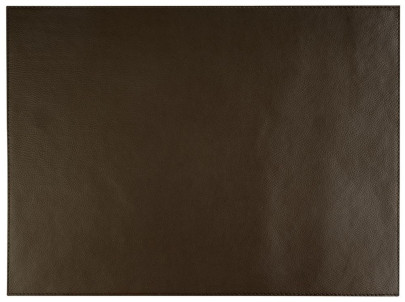 APS Tischset -KUNSTLEDER- 45 x 32,5 cm Kunstleder Farbe: braun 