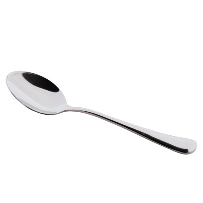 Axentia Edelstahl Esslöffel 2er-Set Madrid Länge 18 cm, breite 6 cm, Materialstärke ca. 2,5 mm (Vorgänger 226132) Menülöffel 