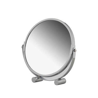 AXENTIA - Vergrößerungs-Standspiegel, Kosmetikspiegel, Vergrößerungsspiegel, rund, Durchmesser 17 cm 