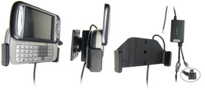 Brodit aktiver Festeinbau Halter mit Molex Stecker-System für Orange SPV M3100 Querformat 