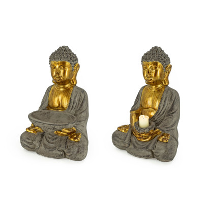Buddha Statuen sitzend | verschiedene Ausführungen | Rivanto® 