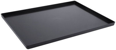 Contacto Auslageplatte, schwarz, aus Polycarbonat, 40 x 30 x 1,5 cm 