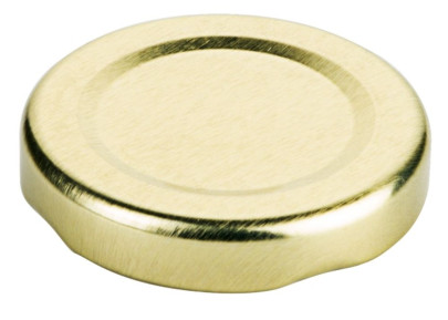 Contacto Deckel zu Marmeladenglas, gold, Ø 4,5 cm, Schraubdeckel passend zu 2740/050 