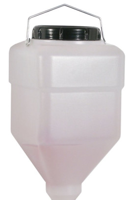 Contacto Nachfüllbehälter GROSS 5500 ml für Saucenkuh® Dispensersystem, Melkdispenser Behälter aus Kunststoff Nachfüllbehälter GROSS