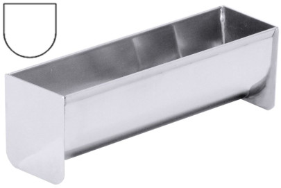 Contacto Edelstahl Portionsdachrinne 