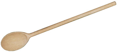 Contacto Holz-Kochlöffel 25 cm, oval extra stark 250