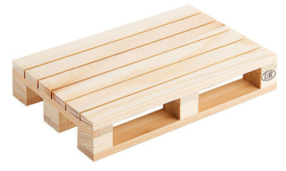 Contacto Holzpalette 20 x 13 cm, natur 