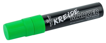 Contacto Kreidemarker, grün, 5-15 mm Schriftbreite, mit Wasser leicht zu entfernen 