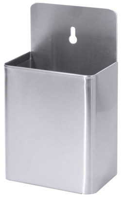 Contacto Kronkorkenauffangbehälter aus Edelstahl, 23,5 x 14 x 8 cm, Behälter 16,5 cm tief 