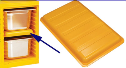 Contacto Kühlakku für Thermoboxen, gelb 