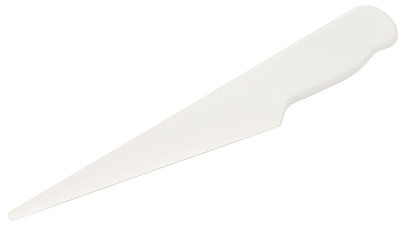 Contacto Marzipanmesser 17 cm glasfaserverstärktes Polypropylen weiß, leicht, hygienisch, ideal für Marzipan, Fondant und feine Backarbeiten 