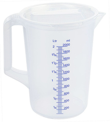 Contacto Messbecher 2 Liter mit Deckel 
