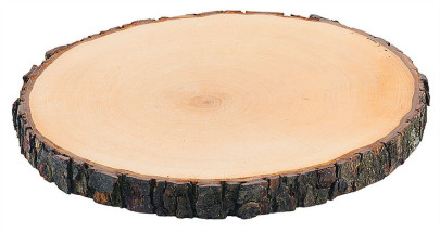 Contacto Rindenbrett rund 20-22 cm 