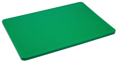 Contacto Schneidbrett aus Kunststoff, 35 x 25 cm, schwere Qualität, grün 