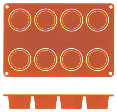 Contacto Silikon-Backmatte Cylinder, 6 cm 