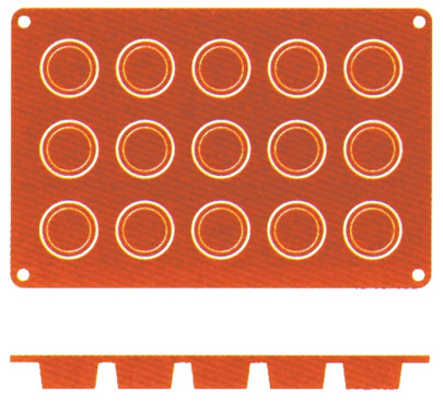 Contacto Silikon-Backmatte Petits-Fours, 4 cm 