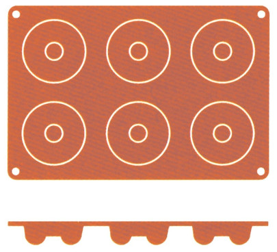 Contacto Silikon-Backmatte Savarin, 7 cm 