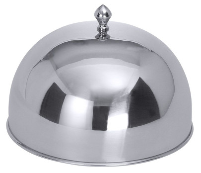 Contacto Speiseglocke 20 cm mit Edelstahl-Knopfgriff 