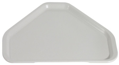 Contacto Tablett Trapezform, granitgrau 34 x 48 cm, glasfaserverstärkt 
