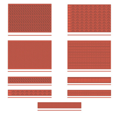 Contacto Torten Reliefmatten aus Silikon, Motiv & Größe wählbar, von -60 bis +230°C, spülmaschinengeeignet 