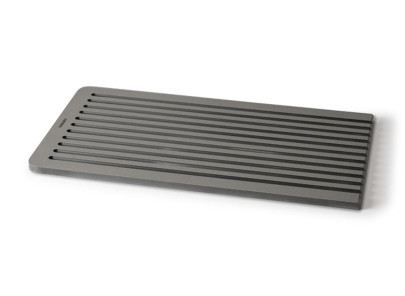 Continenta Brotschneidebrett BAND, Duracore grau 38,5 x 23,5 x 0,9 cm, Servierbrett 