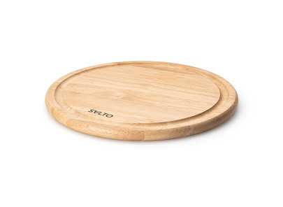 Continenta SⱯLTO Steakteller, Gummibaum Ø 25x1,5 cm 
