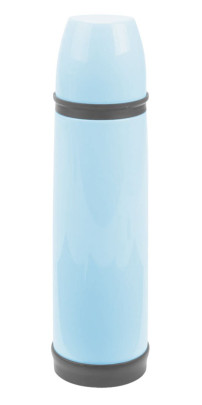 culinario Thermoflasche mit Trinkbecher, 500 ml, blau blau
